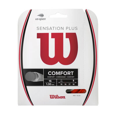 Wilson Sensation Plus Tennis String 16 Gauge Red