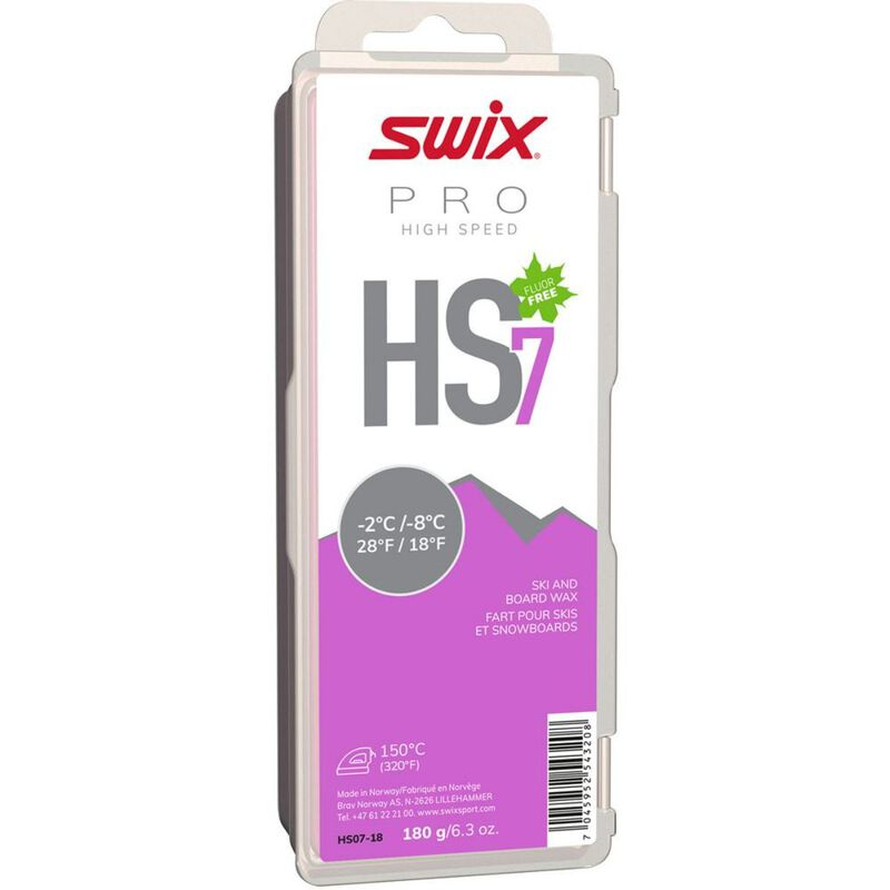 Swix HS7 Wax -2/-8C 180g image number 0