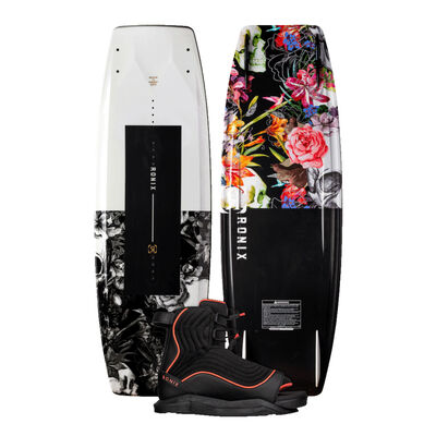 Ronix Quarter 'Til Midnight Wakeboard With Luxe Boots Womens