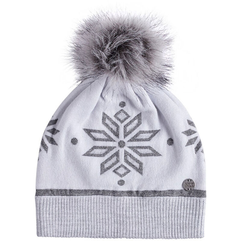 Nils Snowflake Knit Hat Womens image number 0