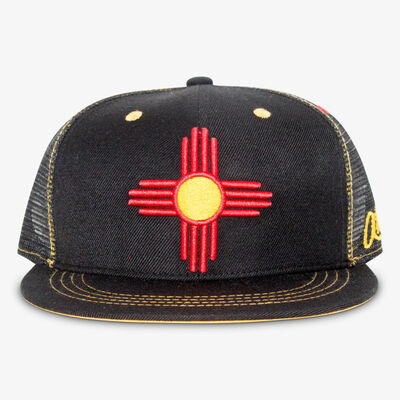 Aksels New Mexico Flat Bill Hat
