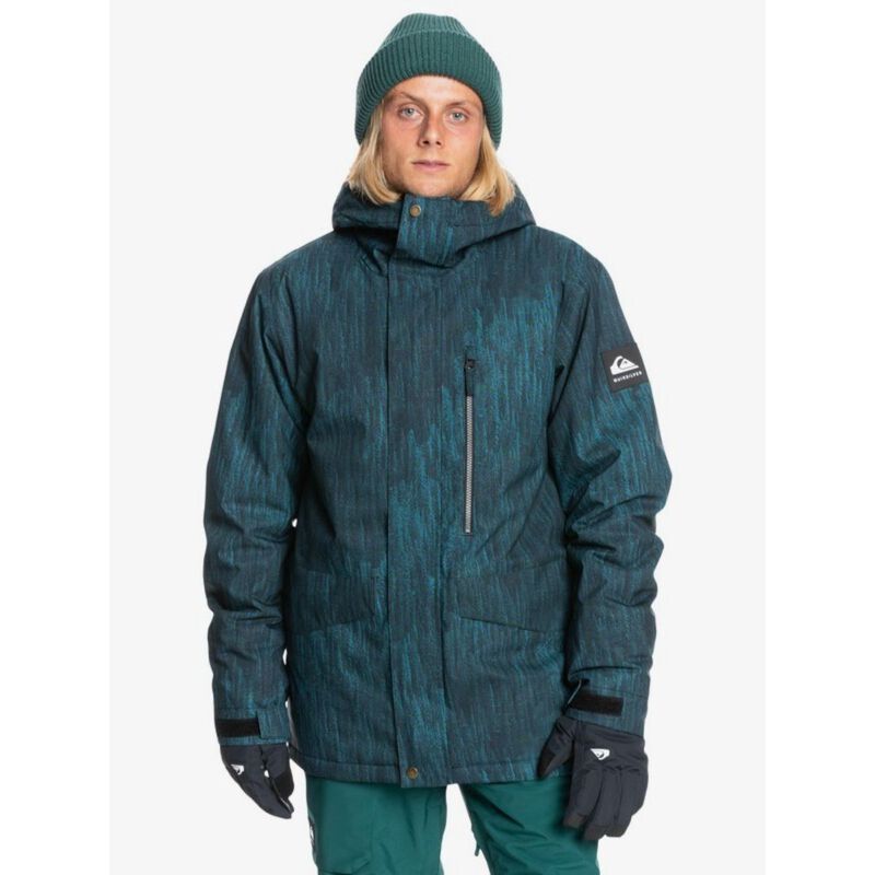 Quiksilver Mission Printed Snow Jacket Mens image number 0