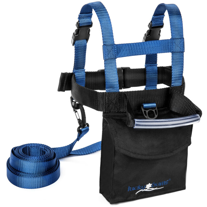 Lucky Bums Ski Trainer Harness with Grip ‘n Guide Handle, Leashes and Backpack image number 0