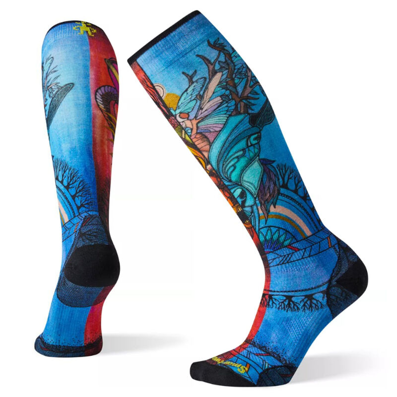 Smartwool PhD® Ski Ultra Light Print Socks Womens image number 0