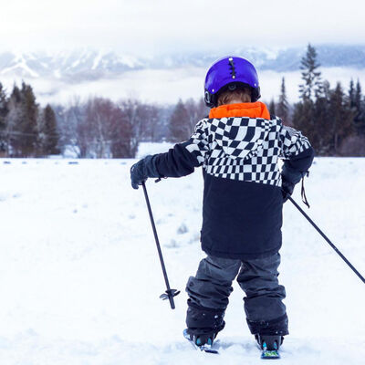 Lucky Bums Beginner Skis + Bindings + Poles Toddlers