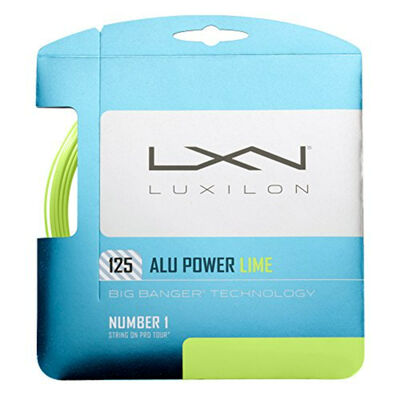 Luxilon ALU Power Limited Edition Tennis String Set Lime