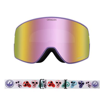 Dragon NFX2 Goggles + Lumalens Pink Ionized & Lumalens Dark Smoke Lenses