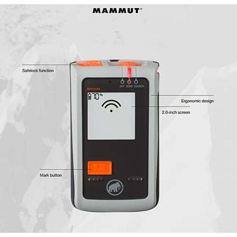 Mammut Barryvox Avalanche Transceiver Beacon image number 1