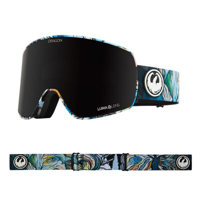 Dragon NFX2 Goggles + Lumalens Midnight & Lumalens Flash Blue Lenses