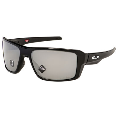 Oakley Double Edge Sunglasses Polished Black/Prizm Black Polarized
