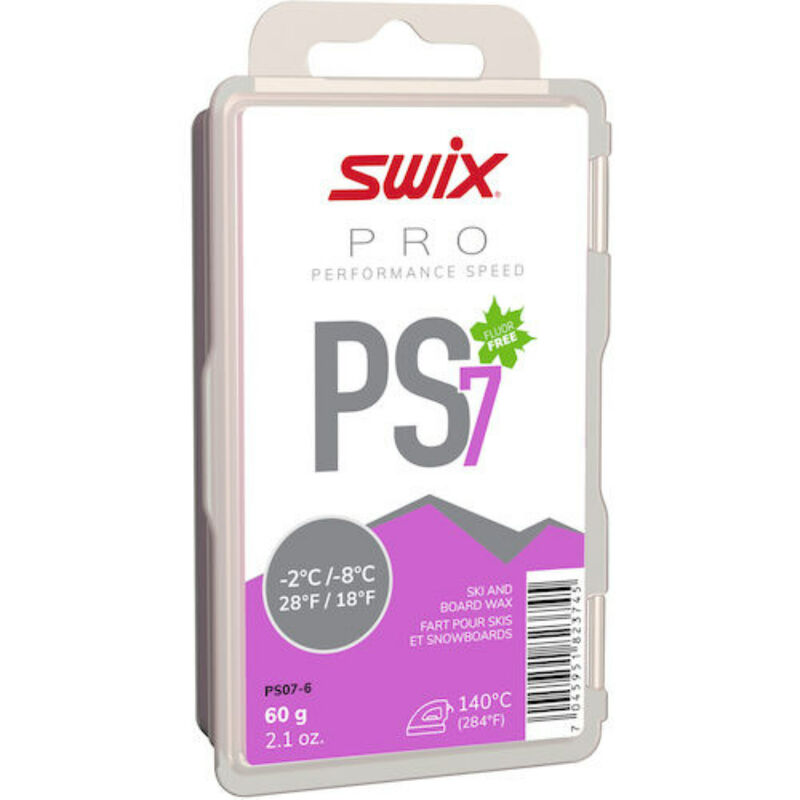 Swix PS7 Wax -2/-8c 60G image number 0