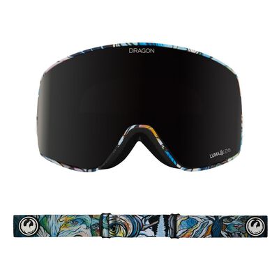 Dragon NFX2 Goggles + Lumalens Midnight & Lumalens Flash Blue Lenses