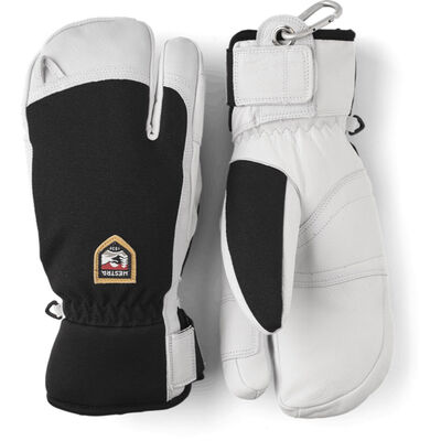 Hestra Army Leather Patrol 3-Finger Glove Mens