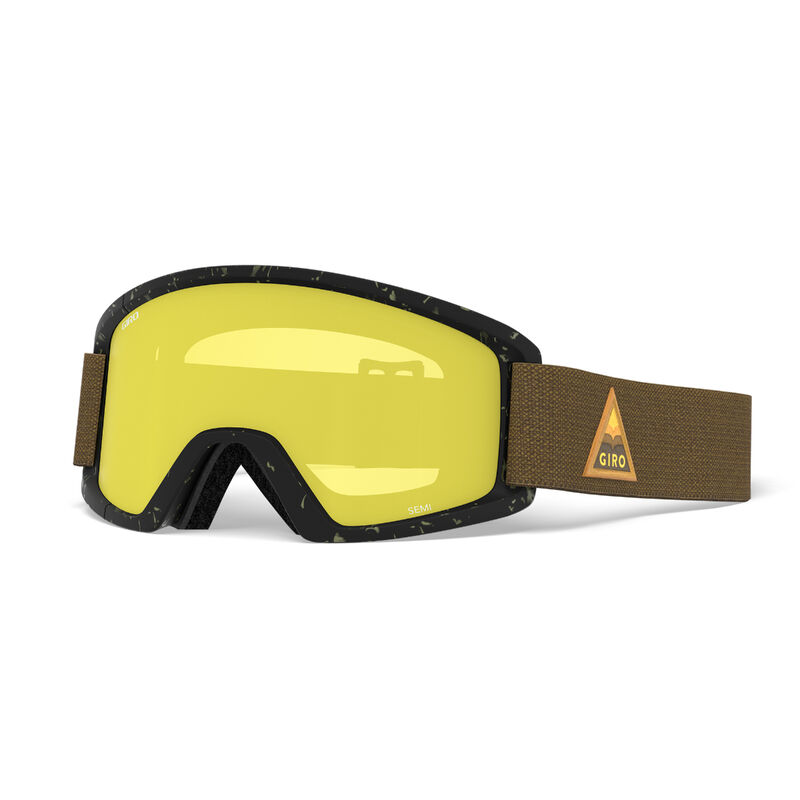 Giro Semi Goggles + Amber Gold Lenses Yellow image number 1
