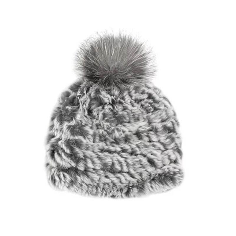 Mitchies Matchings Rabbit Pom Hat Womens image number 0
