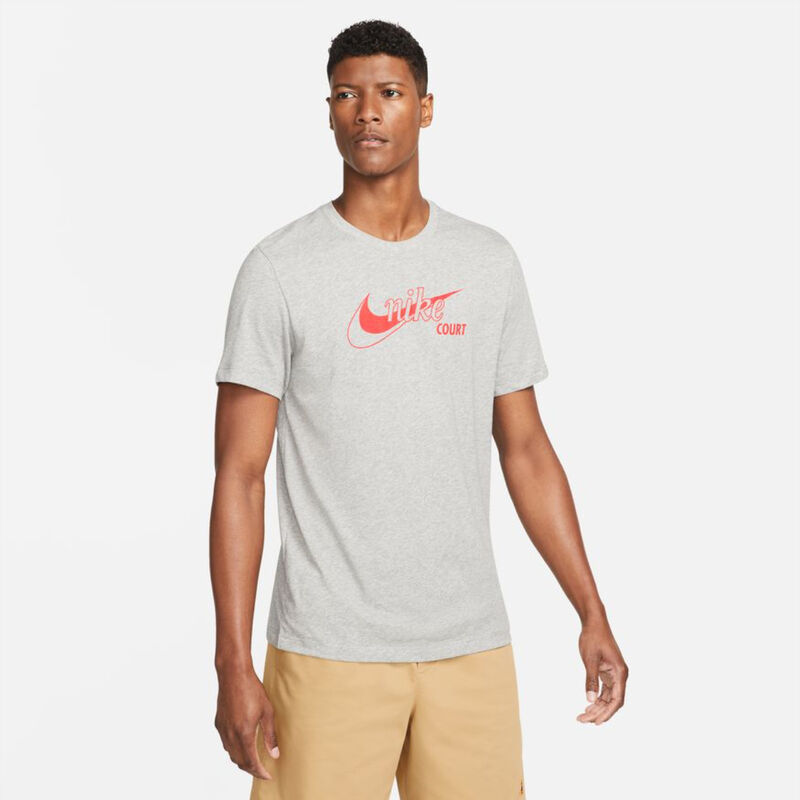 Nike Court Dri-FIT Swoosh Tennis T-Shirt Mens image number 0