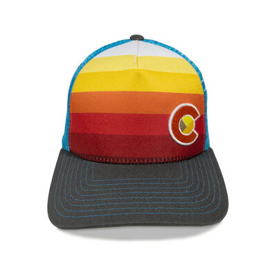 Yocolorado Sunset Fader Trucker Hat