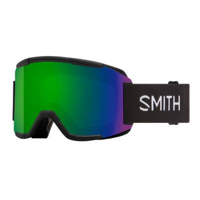 Smith Squad Goggles + ChromaPop Sun Green Mirror Lenses